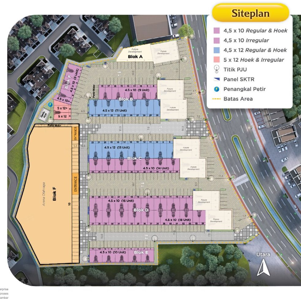 Siteplan indica grande