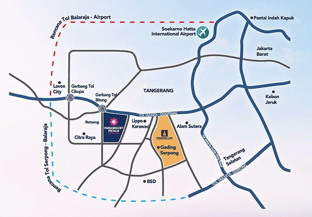 lokasi paramount petals